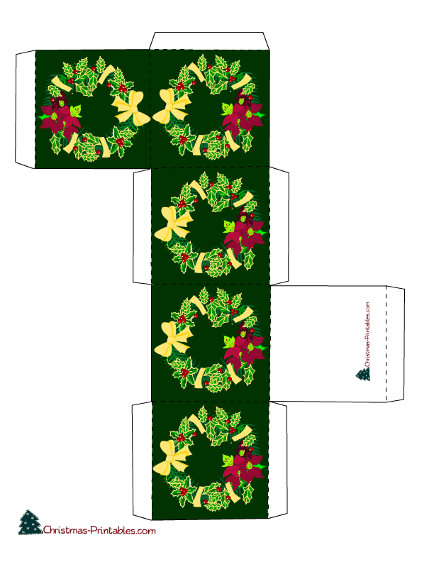 Free Printable Christmas Gift Boxes