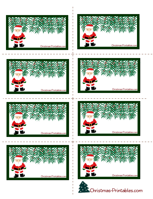 Printable Christmas Labels