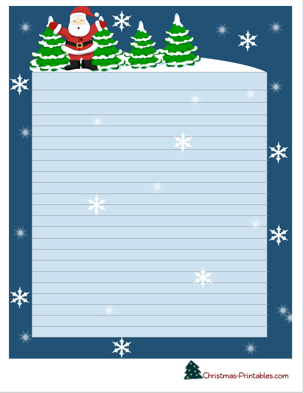 Free Printable Christmas Stationery