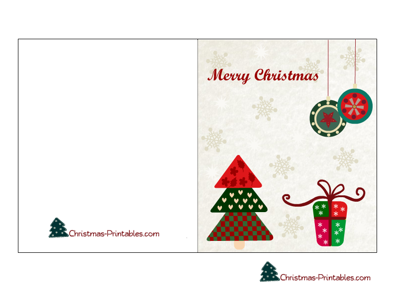 20 Free Printable Christmas Cards