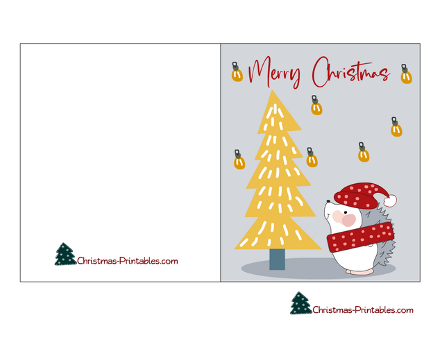 Free Printable Christmas Card