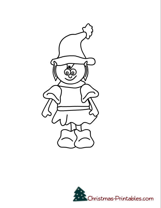 4000 Top Cute Elf Coloring Pages  Images