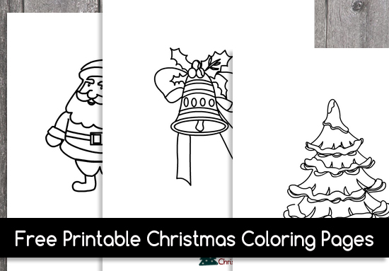 Free Printable Christmas Tree Coloring Pages