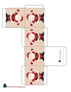 christmas gift box template