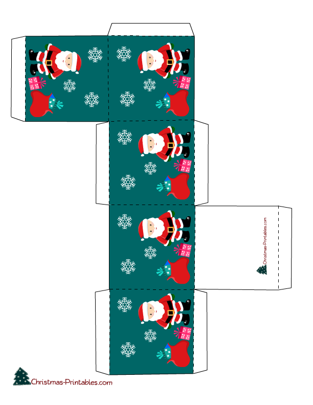 Free Printable Christmas Gift Boxes