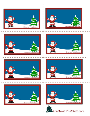 Cute Free Printable Christmas Labels