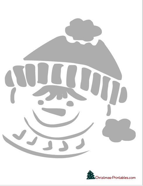 Snowman wearing a Hat