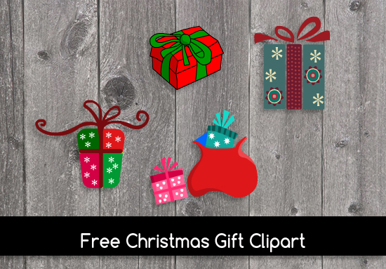 christmas presents clip art free