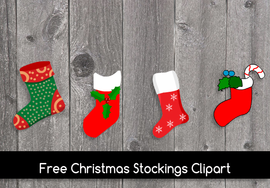 clip art christmas stocking