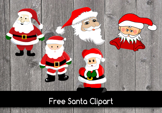 dirty santa clipart