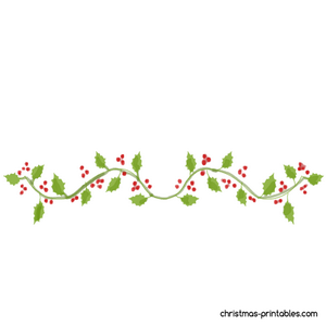 Christmas vine ClipArt